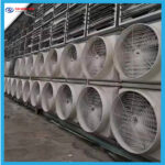 quạt hút hơi nóng nhà xưởng bằng composite