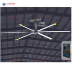 lắp đặt Quạt trần công nghiệp 7.3 mét Rotor ngoài