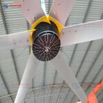 Quạt trần công nghiệp 6.5 mét Rotor ngoài