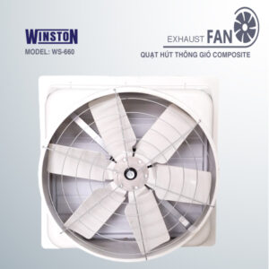 Quạt hút thông gió nhà xưởng Composite 850